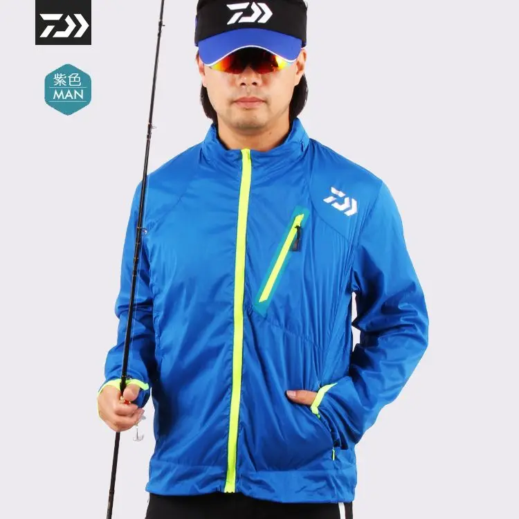 

2017 DAIWA NEW Fishing clothes waterproof Anti-UV Breathable summer Quick dry DAIWAS Sunscreen DAWA Anti mosquito Free shipping