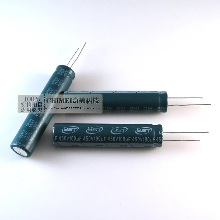 Электролитический конденсатор с алюминиевой крышкой, 450V 100 мкФ 60X13 мм ЖК-дисплей ТВ светодиодный конденсаторы