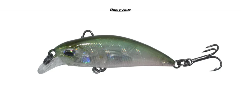 Proleurre 5 см 4,5 г Япония гольян вобл модель жесткие рыболовные приманки Япония крючок рыболовные приманки искусственный бас наживка с рукояткой