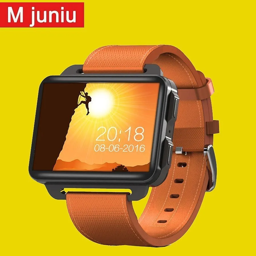 New Dm99 Gps Smart Watch Mtk6580 Android 5.1 Smartwatch 2.2inch Screen 1200 Mah Battery 1gb + 16gb Wifi 3g