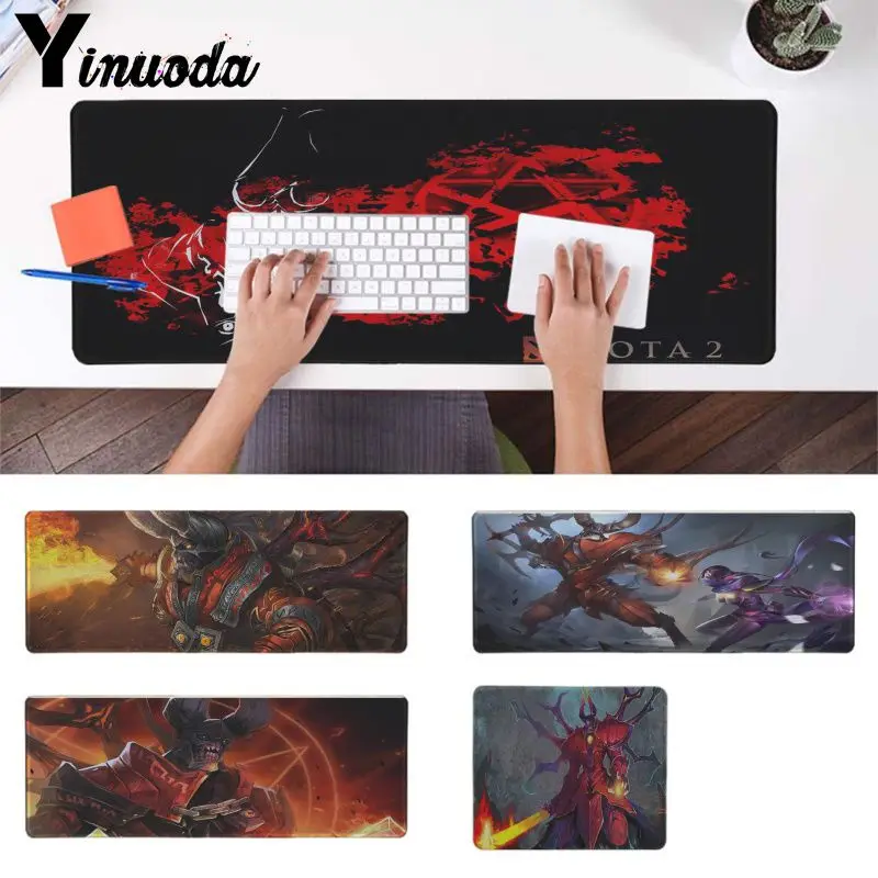 

Yinuoda Cool Dota 2 Doom Customized laptop Gaming mouse pad anime Mouse Pad Keyboard pad Table Mat For CSGO DOTA Mouse Pad