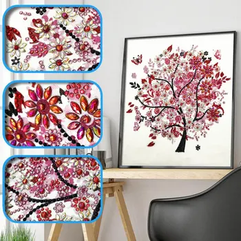 

5D DIY Special Shape Diamond Painting Kit For Adults Or Kids Wall Decor The Pattern Has Strong Self-adhesive Art Craft For Home