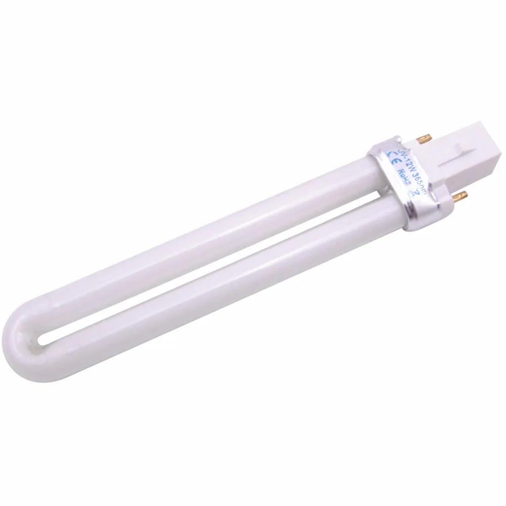 

COSCELIA 12W UV Lamp U Shape Nail Dyer Machine Lamp Light Replacement Bulb Tube For 36W Nail Dryer Bulb UV Gel Manicure Tools