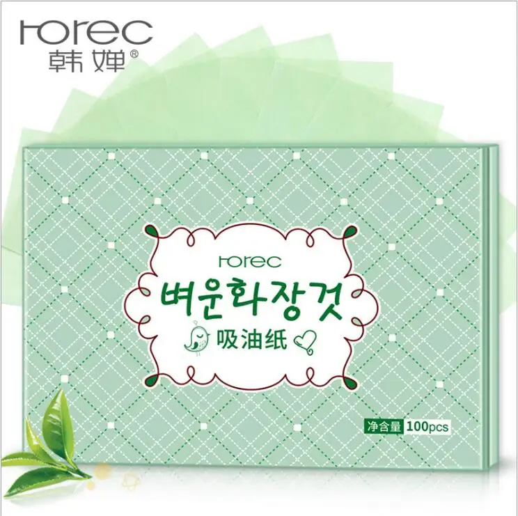 

100PCS/lot Summer Facial Oil Blotting Sheets Oil Absorbing Papers Facial Cleanser Oil Control Shrink Pore Face Cleaning Tool