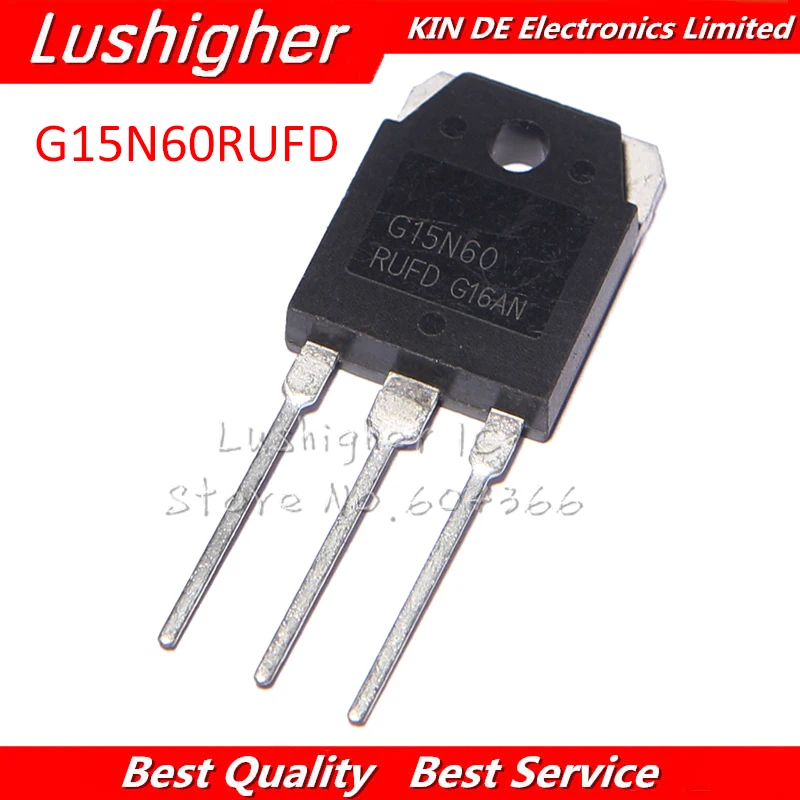 10 шт. SGH15N60RUFD TO-3P G15N60RUFD TO3P G15N60 15N60 | Электронные компоненты и принадлежности