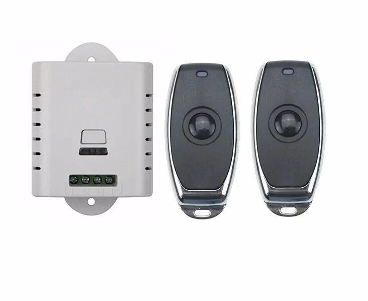

2016 new AC 85v 110v 120v 220v wireless remote control switch with manual button 1 receiver +2 transmitter selflock