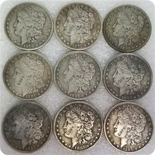 Pièces commémoratives, réplique de pièces de collection, médaille, Dollar américain CC Morgan (1878 – 1893)