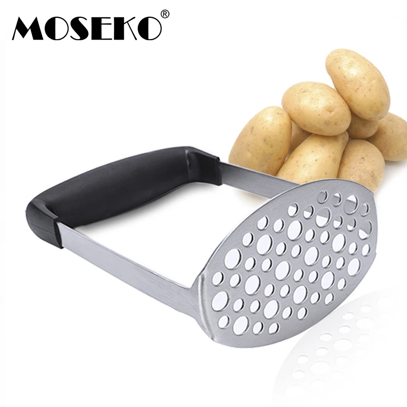 MOSEKO толкатель из нержавеющей стали/картофелерезка Формовочная тарелка для