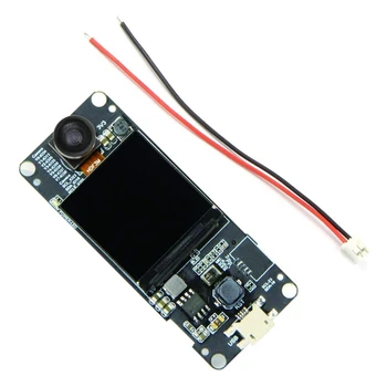 

Mini Camera Module Ov2640 1.3 Inch Display Fit for Rear Camera T-Camera Plus Esp32-Dowdq6 8Mb Spram(Fish-Eye Rear Camera)
