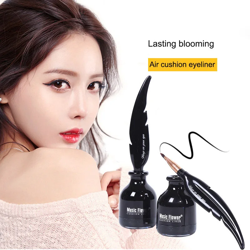 

Eyes Cushion Eyeliner Women Eyes Makeup Cosmetic Eye Liner Waterproof Long Lasting Eye Liner Pencil Quick-drying Makeup Tools FM