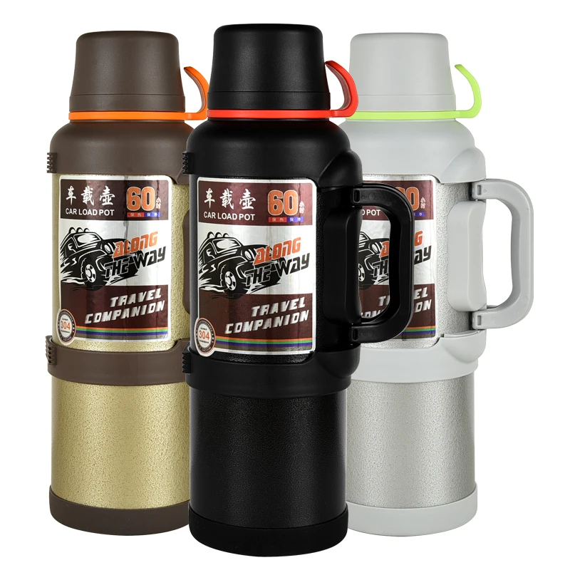 304 Stainless Steel insulated Thermos Bottle 4L/3.5L Thermo cup Travel