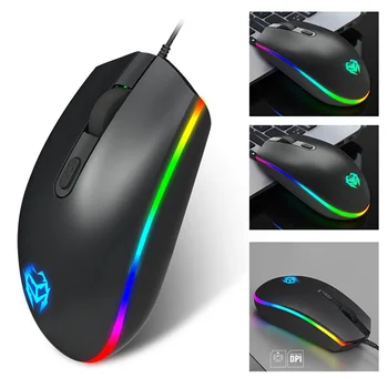 

Fast Scrolling Optical Mouse For Computer Desktop Notebook Wired Mouse With USB 3D Marquee Mice