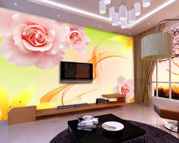 

Fashion Environmental Mural non-woven wall paper roll 3d mural photo wallpaper the fairy tale background homedecoration