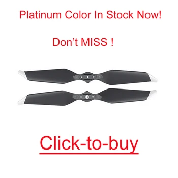 

IN STOCK Mavic Pro Platinum Low Noise Quick-release Folding Genuine Propellers for dji mavic pro drone
