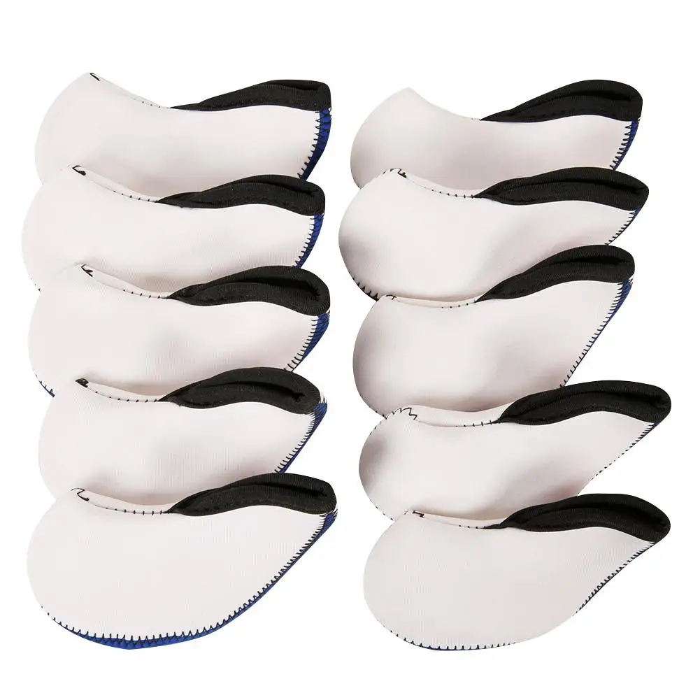 HobbyLane 10 Pcs Neoprene Golf Club Iron Head Cover Set White with Blue US Flag Headcovers Onesize Fit for All Irons Clubs HobbyLane 10 Pcs Neoprene Golf Club Iron Head Cover Set White with Blue US Flag Headcovers Onesize Fit for All Irons Clubs
