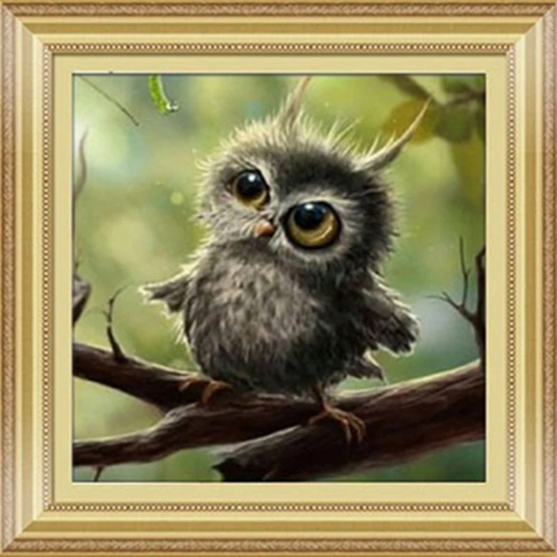

5D DIY New Animals Owl Diamond Embroidery Diamond Painting Cross Stitch Picture Of Rhinestones Full Square Diamond Mosaic Kits
