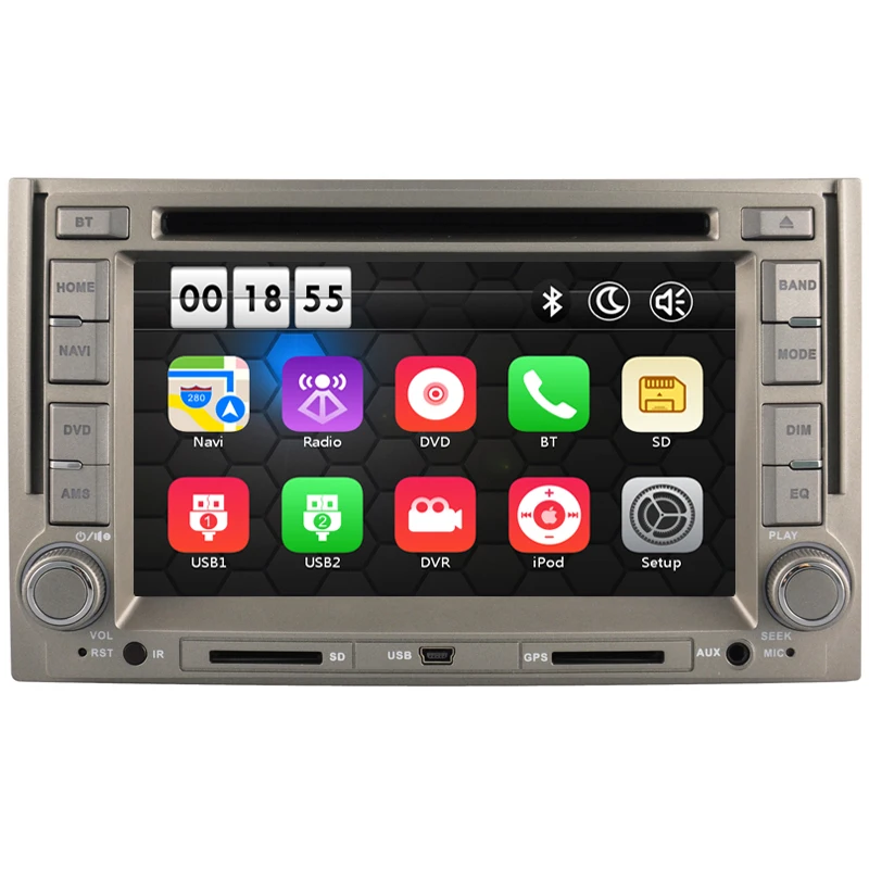 6 2 inch Car DVD Player with font b GPS b font Navigation system for Hyundai