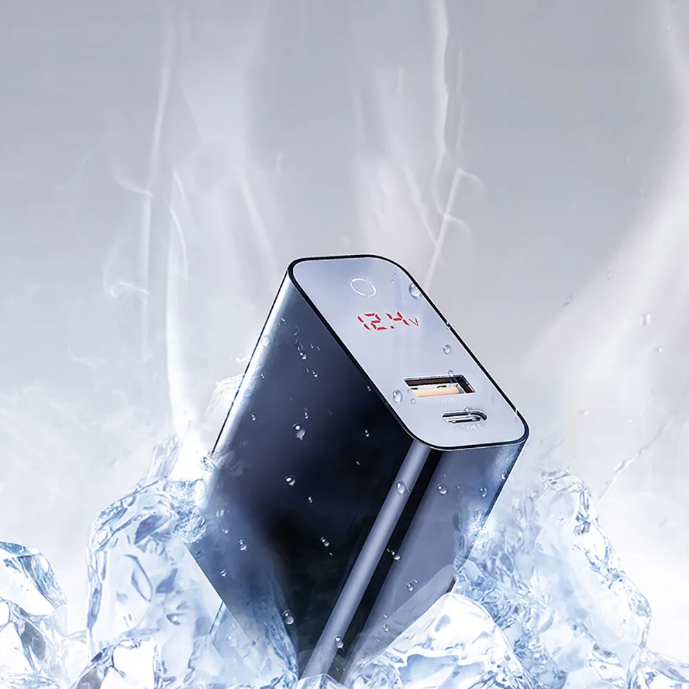 Быстрое зарядное устройство для мобильного телефона Smart power Off цифровой дисплей USB зарядное устройство компактный 45 Вт для IPhone Xiaomi samsung huawei