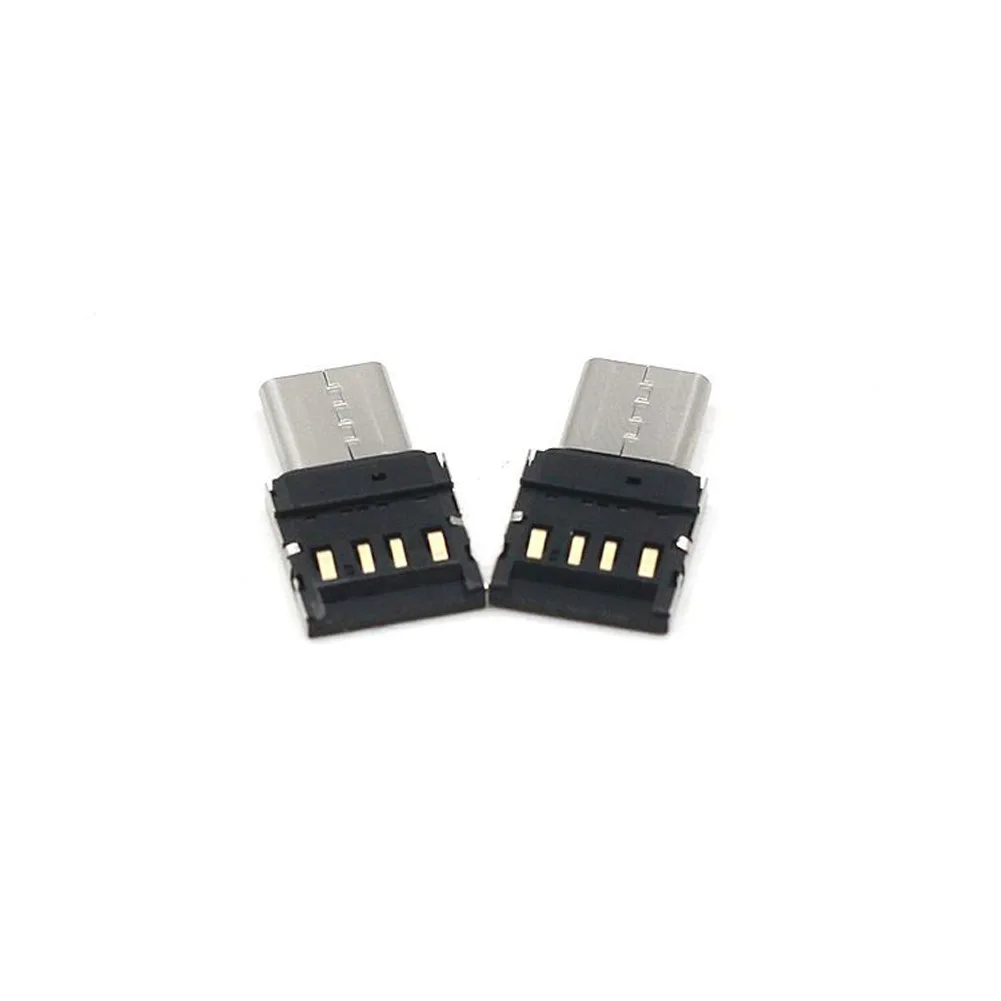 Etmakit 5 шт. адаптер интерфейса Type C для Xiaomi Samsung Oneplus Phone Macbook USB к OTG конвертер NK