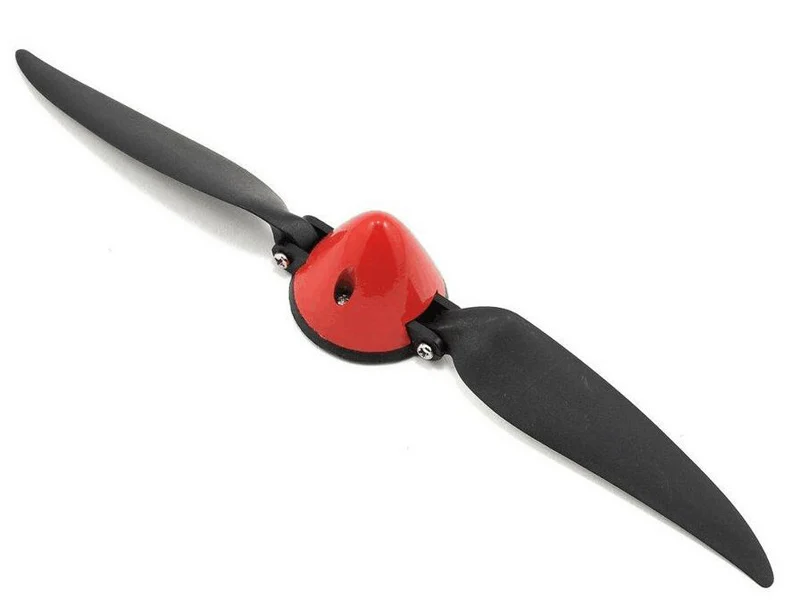 

2PCs 1060 Folding Propeller+Spinner Volantex forPhoenix V2 759-2 RC Airplane Parts 1060 10x6 Foldable Propeller With 4mm Spinner
