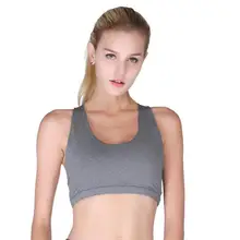Женская одежда для фитнеса, спорта бюстгальтер для йоги и тренажерного зала пуш-ап бюстгальтер с хорошей поддержкой Топы крест-накрест Жилет Для Бега Спортзала фитнеса для бега, йоги, рубашка