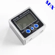 Digital Protractor Inclinometer Level Box Level Measuring Tool Electronic Angle Meter Angle Finder Angle Gauge Magnetic Base