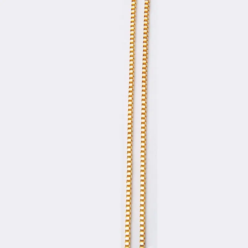 5 м/лот диаметр 2 мм цепочки с прямоугольными звеньями ожерелье много результатов Золотой Серебряный родиевый цвет железная цепочка на шею оптом для изготовления ювелирных изделий Diy - Окраска металла: gold