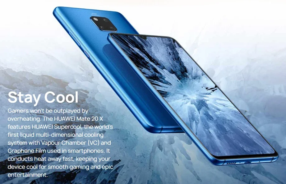 Huawei Mate 20 X（20x）4G LTE携帯電話 8GB RAM 256GB ROM、7.21 フル