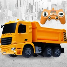 RC самосвал 1:26 28 см Моделирование полный размер 6 внедорожных одним из ключевых опрокидывания ковша удаленного управление модель грузовика VS WPL B-16 Q60