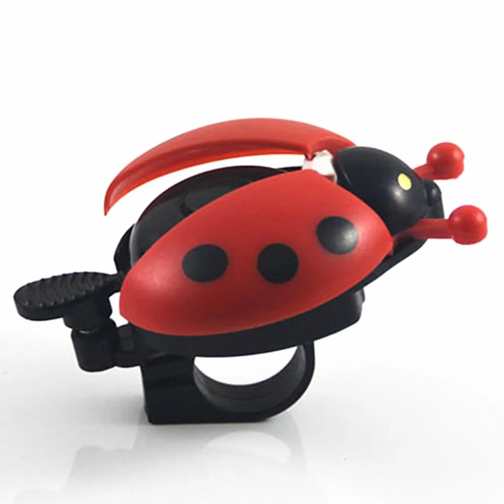 

New Kawaii Cute Animal Ladybug Shape Bike Bicycle Bell Lovely Waterproof Bike Handlebar Ring Cycling Bell Bicycle Accessories