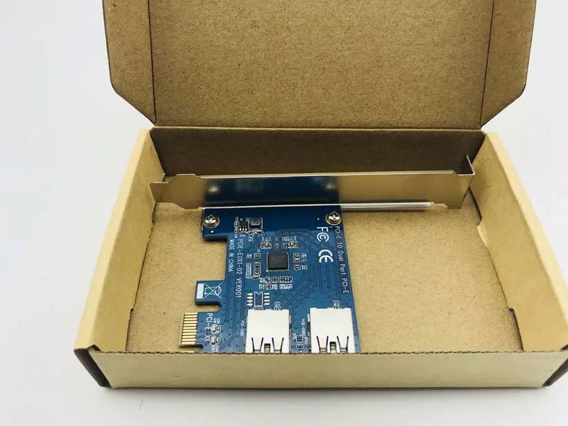 PCI express 1X Слоты Райзер карта E 1 поворот 2 Mini ITX внешний 3 слота адаптер PCIe порт