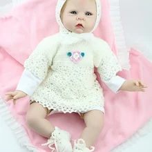 Жизнь как 20 дюймов Полностью винил тело мода кукла поколение touch для новорожденных