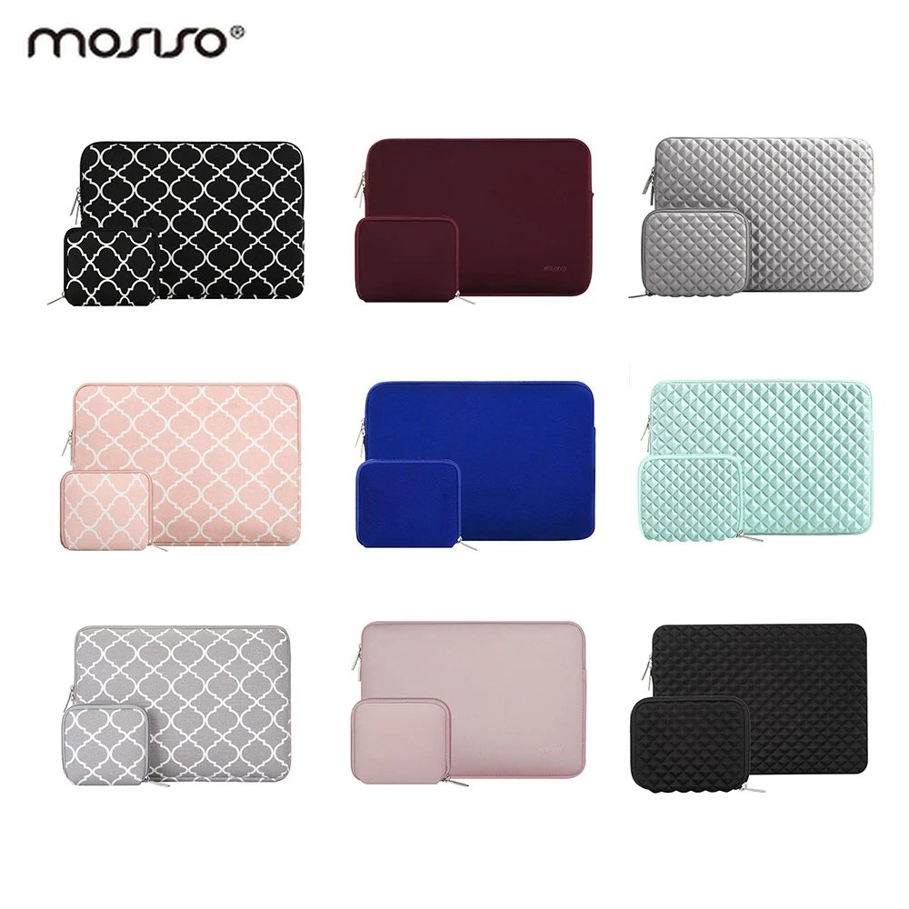 

Mosiso Laptop Zipper Sleeve Linner Case for New Macbook Air 13 A1932 Notebook Soft Cases for Macbook Pro 13 with touch bar A1708