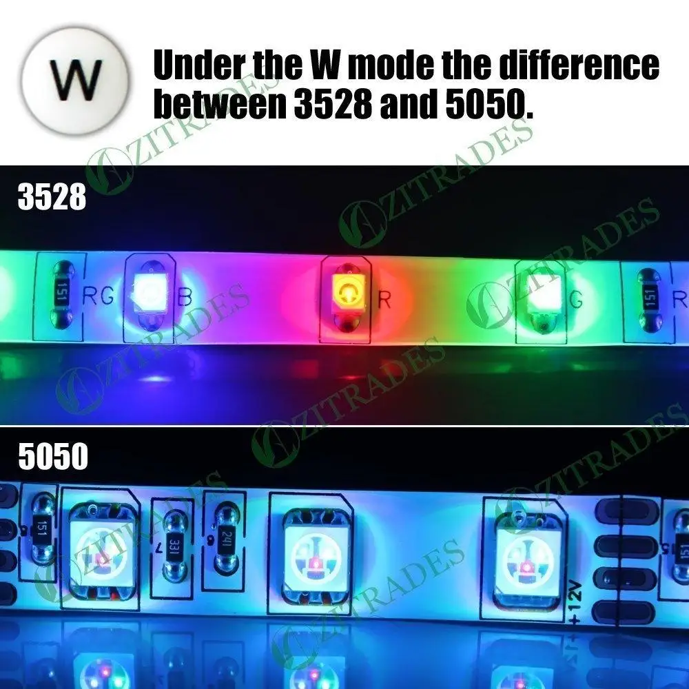 

AKDSteel Hossen 16.4ft (5m) Flexible LED Strip Lights - 5050 SMD 300leds/pc Non-waterproof Ip44