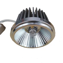 Высокий потолок COB+ объектив+ Rflector 20 Вт 25 Вт Диммируемый светодиодный прожектор AR111