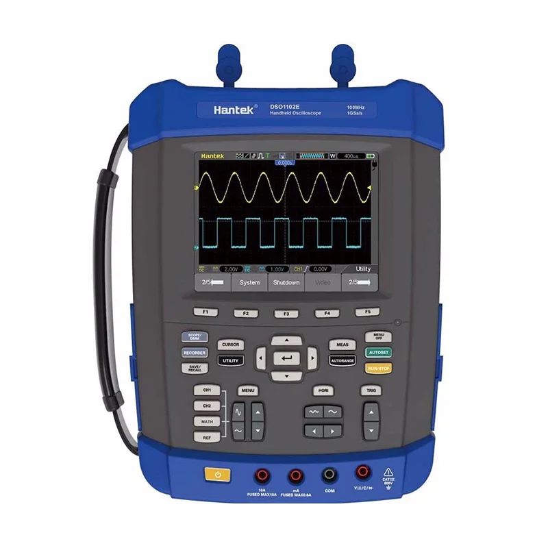 

Original Hantek DSO1102E Oscilloscope/Recorder/DMM/FFT Spectrum Analyzer/Frequency Counter Five in one 2 Channel Fast Shipping