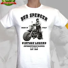 Camiseta Bud Spencer Vintage Legend Terence Hill Film Tribute Uomo Donna Bambino nueva moda 2019 camiseta informal de manga corta para hombre