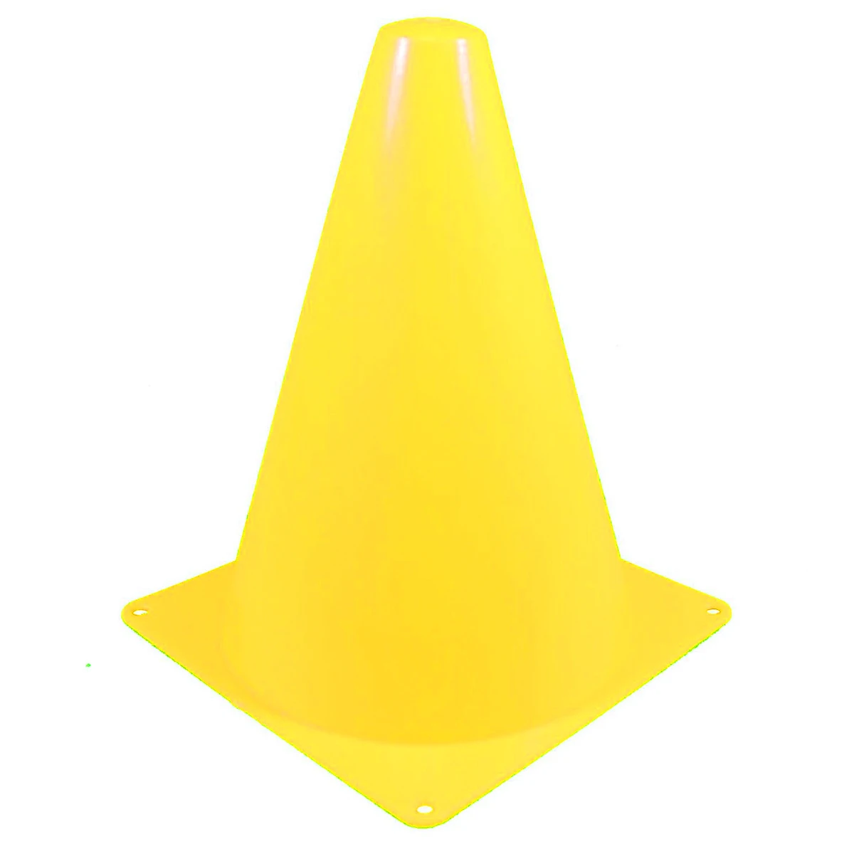 JHO 7" Marker Cones Course/Football & Soccer Cones( 10pcs /set) Yellow
