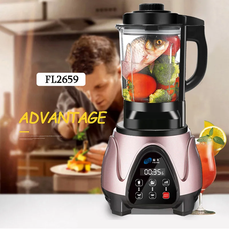 

Household Automatic food Processer Multifunction Intelligent Heating Baby Blender Fl2659