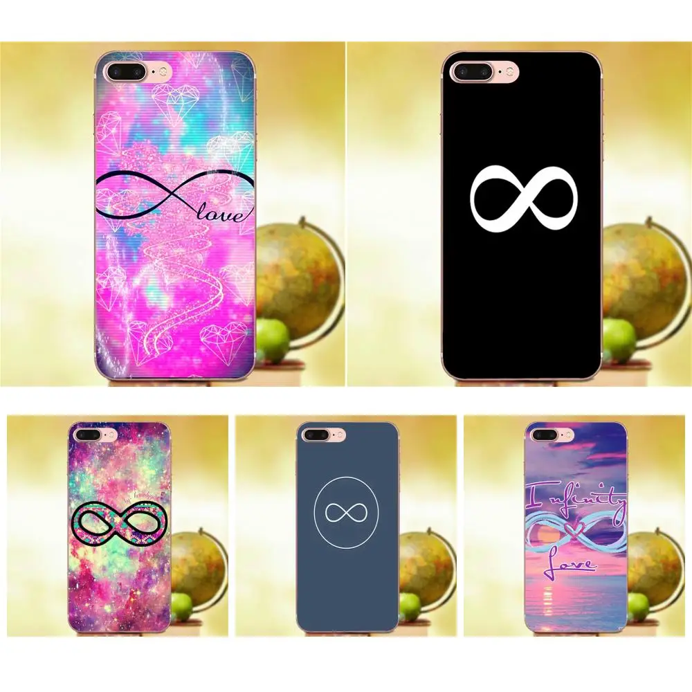 Infinity Logo Love для Huawei P7 Honor 4C 5A 5C 5X 6 6C 6A 6X 7 7X 8 9 V8 V10 Y3II Y5II Y6II G8 Play Lite Мягкий ТПУ чехол