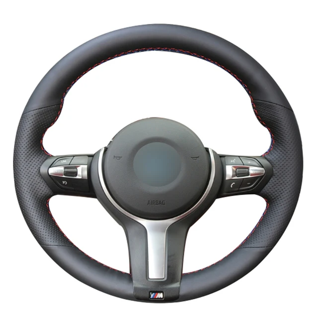 ROUSH Style Steering Wheel Horn Badge Cover - 85mm, Multiple Colors (Chrome, Black, Red)