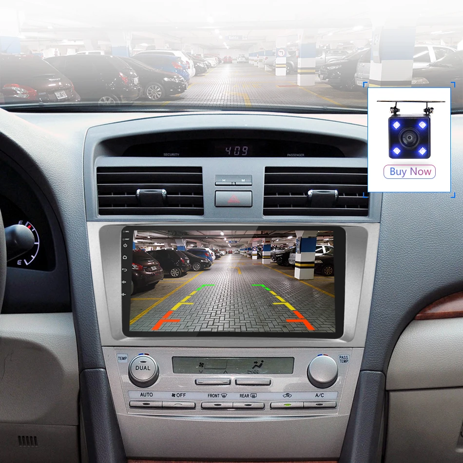 Perfect Jansite 9" Car Multimedia Player for Camry 2007 2008 2009 2010 2011 TOYOTA IPS Car Radio 4G Android WIFI Navigation Bluetooth 13