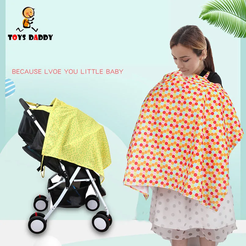Breastfeeding Breast Towel Cover Baby Car Seat Canopy Cover Outdoor