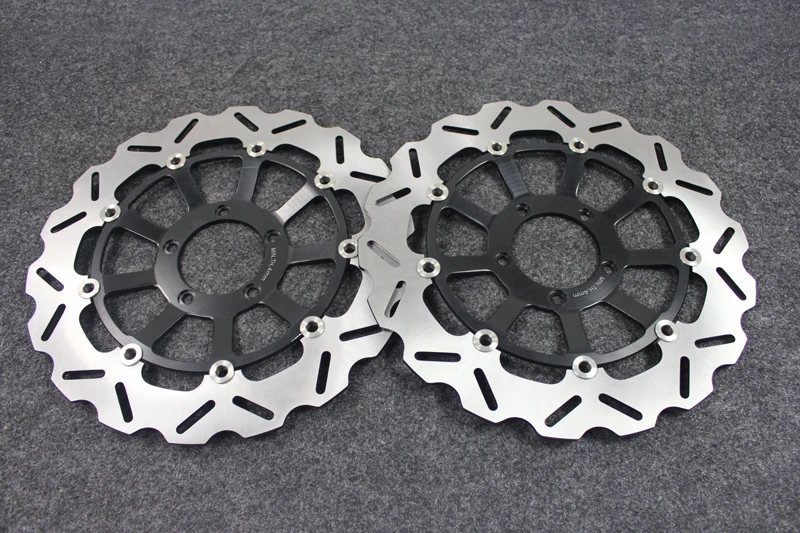 Motorcycle Front Brake Disc Rotors For 848 (Radial 2 pad Caliper)/ 848 Evo (Monobloc fronl calipers) 10-11