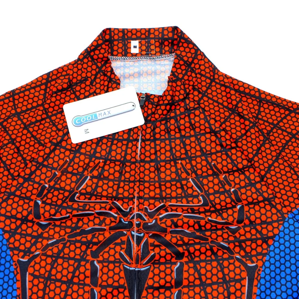 Supper hero cycling clothing set 2019 Men's summer road bike jersey Pro team bicycle clothes triathlon suit BIB short dress kit