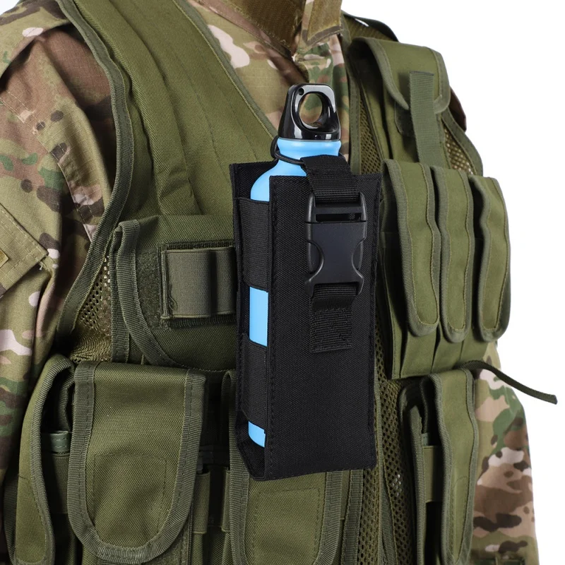 600D тактический Molle мешок бутылки воды Нейлон Военный чехол для фляги кобура Открытый путешествия чайник сумка