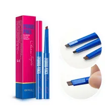 Водонепроницаемый карандаш для бровей вращающийся, автоматический карандаш для бровей трехмерный косметический карандаш для бровей