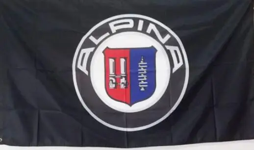 

New Car Racing Banner Flags 3x5FT for Alpina flag Free Shipping