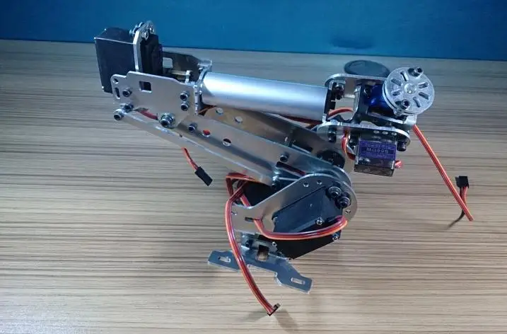 DIY 6 DOF рука робота шестиосевой манипуляторы Промышленный Робот Модель робот без