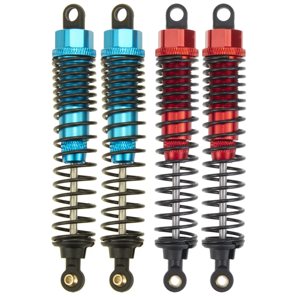 

2PCS Shock Absorber Damper 108mm Total Length Oil Adjustable Type For Rc Car 1/10 Buggy Truck Hop-Up Parts Hsp Alloy Aluminum